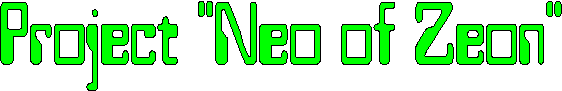 Project "Neo of Zeon"